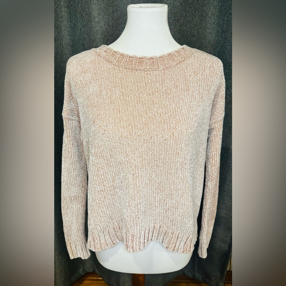 Aerie Soft Chenille Ribbed Sweater – Size Small